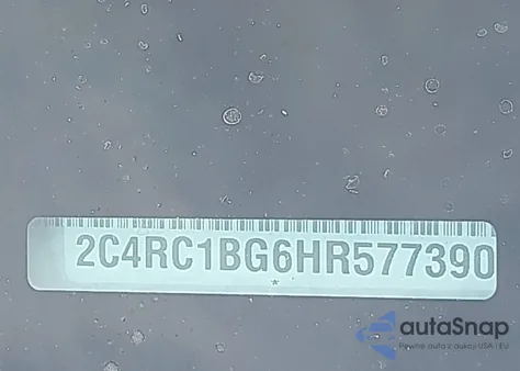 2017 Chrysler Pacifica Touring-L from USA, damaged, VIN 2C4RC1BG6HR577390